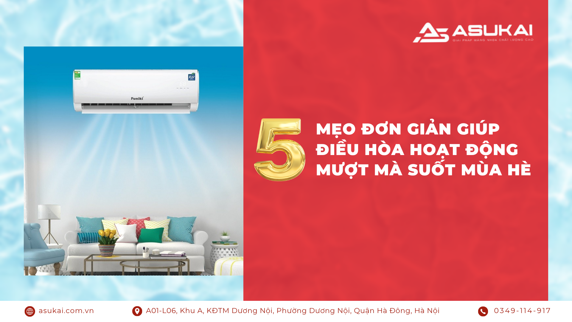 5 mẹo đơn giản giúp điều hòa hoạt động mượt mà suốt mùa hè